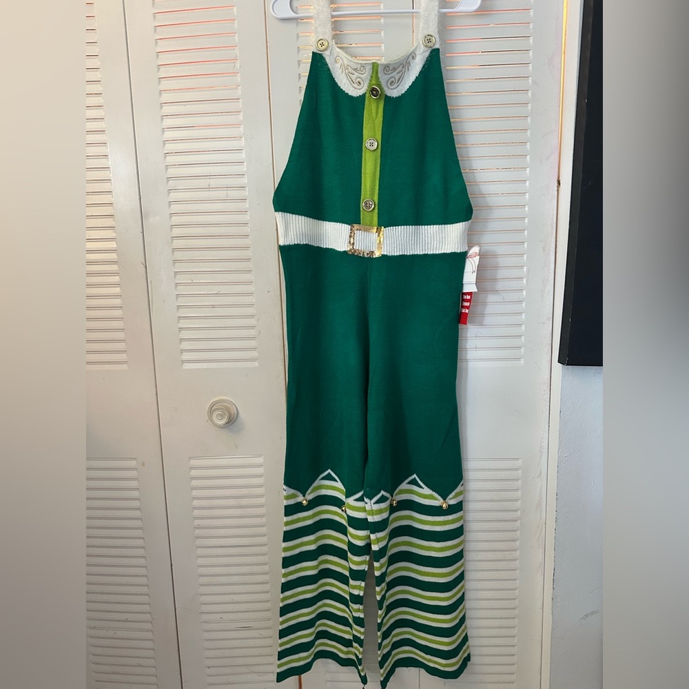 🆕 Eyeshadow Christmas Sweater Jumpsuit
